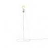 280001 blanc brillant Lampadaire Blanc brillant 105cm - CERCLES adonde