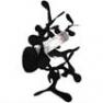 CORMA112 Applique Noir - MINI CORAL Lumen Center Italia