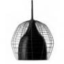 LI0272 20 E Suspension Noir/Noir O46cm - CAGE Foscarini