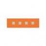 100-20C70.20N0NJ/DE + 100-00269 Plafonnier Orange Neutre 70cm - LARIS Nowleds
