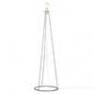 280003 Noir mat Lampadaire Noir mat 155cm - CERCLES adonde
