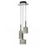 SPSPILL3GRCR12V Suspension ronde 3 Lumieres Gris - SPILLRAY AXO Light