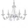 0120168 Lustre 5 Lumieres Blanc - HEDERA Seynave