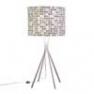 0LBBM.LPA.S165.003 Lampadaire Blanc/Inox - MISS BUBBLE XL Le Labo Design