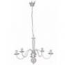 78036 Blanc Lustre 5 Lampes Blanc - CHEVERNY Corep