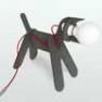 CJ01SA001001 Lampe a poser Chien Noir - GET OUT ENO Studio
