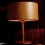 0132-03 Round Miele Lampe L Chene Miel - WOOD Penta
