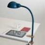 07080 BLU Lampe de Bureau a etau Bleu - SOFTCLAMP Seletti