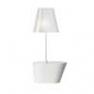 362102500 + 862282501 Lampadaire Blanc/Blanc chinz - AMERICA Metalarte