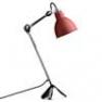 205 CH-RED Lampe de bureau Rouge & Chrome - N°205 DCW Editions
