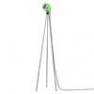 10297B Lampadaire Vert Cable Noir - TRIPOD TOUCH 360° Azimut Industries