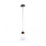 0GEMM0S-1 sable boule rouge Suspension Transparent sable boule rouge - GEMMA de Majo