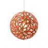 Floral Bois Naturel/Rose O40cm Suspension Bois Naturel/Rose O40cm - FLORAL David Trubridge