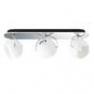 D57 G31 01 Barre 3 spots blanc - BELUGA Fabbian