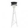H6066BE Lampadaire Marron/Blanc - TWIST Karman