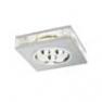 92539 Kit de 3 Spots Encastrables Carre - LIRO Paulmann