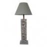 0135742 Lampe a poser Bois Gris - FAGOT Seynave