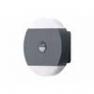 4008321980519 Applique Simple Ronde avec Detecteur Gris - NOXLITE LED WALL Osram