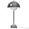207299K Lampe de table Chrome - FLOWERPOT & Tradition