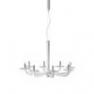 0NATU0K10 Lustre Blanc 8 branches - NATURAL de Majo