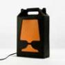 DC201B Lampe a poser Noir/Orange - FLAMP DesignCode