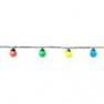 492-51 Guirlande LED Exterieur 10 Ampoules Multicolore 6,7m - PARTY LIGHT Xmas Living Glass