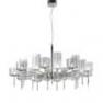 SPSPIL20CSCR12V Lustre rond 20 Lumieres Transparent - SPILLRAY AXO Light