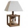0129550 Lampe a poser Bois et Galets - KAPAS Seynave