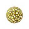 Coral Bois Naturel/Lime O40cm Suspension Bois Naturel/Lime O40cm - CORAL David Trubridge