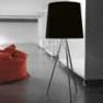 2270/XG/NE/NE Lampadaire XL Noir/Noir - EVA Martinelli Luce