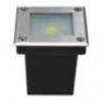 DEC/SOL5W Spot exterieur encastrable carre LED Blanc froid - COB Lumihome