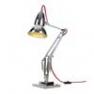 30952 Lampe de bureau Chrome fil Rouge - DUO 1227 Anglepoise