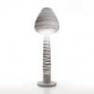 LADY MARY LACQUE RAYE - blanc sur base neutre Lampadaire d'exterieur Blanc - LADY MARY Serralung