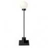 Small Snowball - Metallic body, white glass Lampe Alu S - SNOWBALL Northern Lighting