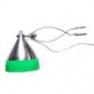 0742 Lampe a pince alu et vert - CORNETTE Tse & Tse