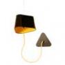 Aspnnj Applique suspendue Noir/Jaune - PETIT NUAGE DesignHeure