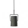 LI0472 25 E Suspension Gris/Marron O22cm - FORK Foscarini