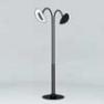 HCA2301020015 Lampadaire d'exterieur double chauffant L Noir/Blanc - HOTDOOR Phormalab