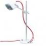 MOB - 11BC04 Lampe a poser Blanc fil rouge - MOB Swabdesign
