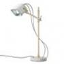 MOB - 11WOOD Lampe a poser Blanc/Bois fil beige - MOB Swabdesign