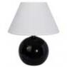 40005 Noir Lampe a poser Noir - LOU Corep