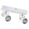 88088 Blanc Barre 2 Spots Blanc - LOFT Corep