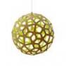 Coral Bois Naturel/Lime O60cm Suspension Bois Naturel/Lime O60cm - CORAL David Trubridge