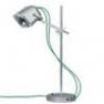 MOB - 11GR07 Lampe a poser Gris mat fil vert - MOB Swabdesign