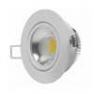 DEC/DLCOB-5BC Spot encastrable orientable LED S Blanc chaud - COB Lumihome