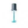 OUPS Lampe Turquoise/flanelle Lampe Turquoise/flanelle - OUPS Nathalie Be