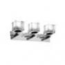 0OTTO0A30 Applique Transparent 3 diffuseurs - OTTO X OTTO de Majo
