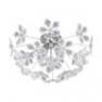 280019 Plafonnier Blanc - FLEURS Sampa Helios