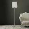 ACAM.000169 Lampadaire chrome/blanc - QUADRA Contardi