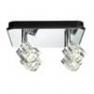 60169 Plafonnier 4 spots - ICE CUBE Paulmann